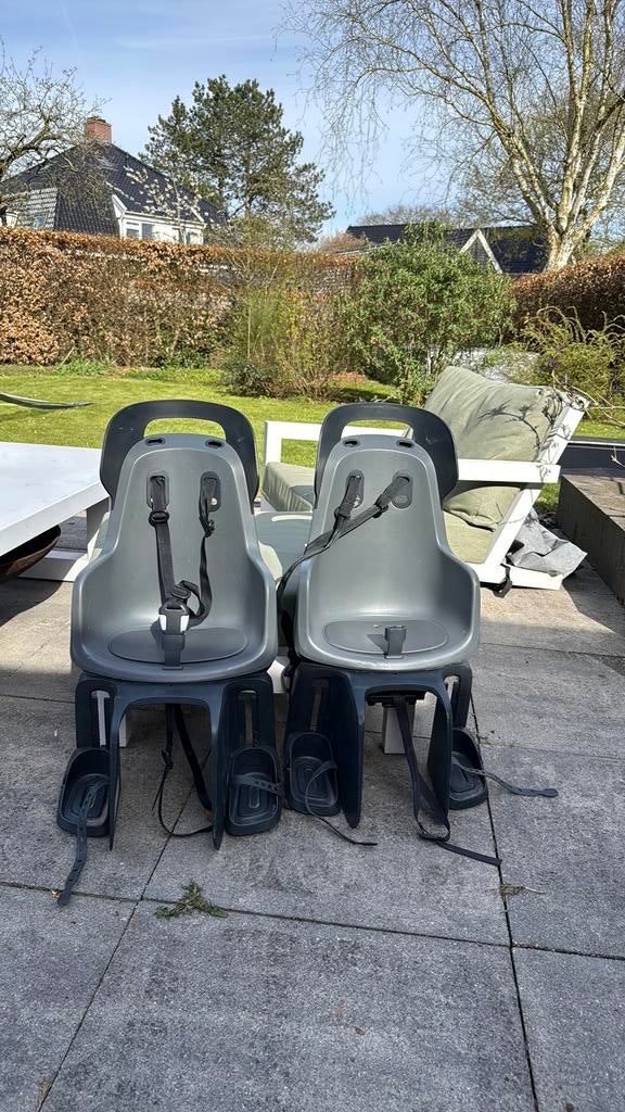 BoBike fietsstoeltjes €30,- p.s., Fietsen en Brommers, Fietsaccessoires | Fietsstoeltjes, Ophalen, Achterzitje, Gebruikt, 9 t/m 36 kg