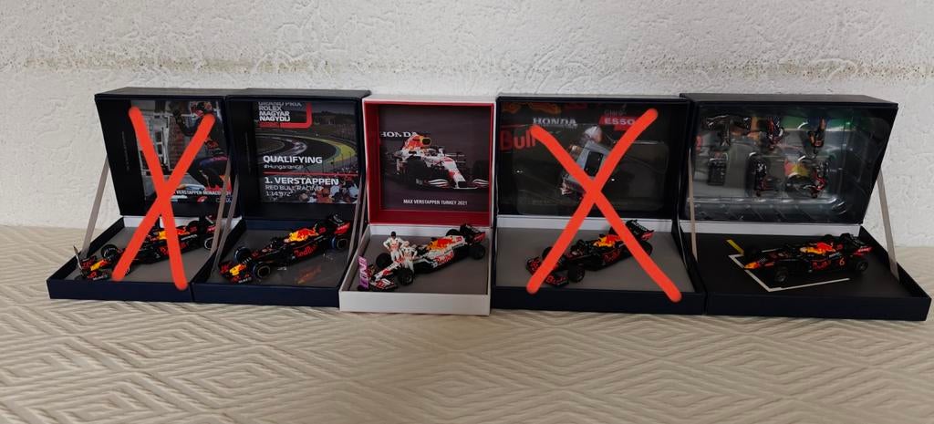 Max Verstappen GPworld specials 1:43, Ophalen of Verzenden, Zo goed als nieuw, Formule 1