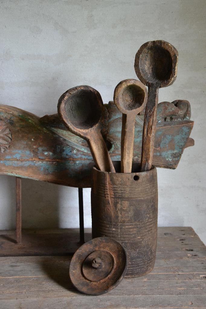 Prachtige authentieke pot met deksel, Ophalen of Verzenden, Zo goed als nieuw