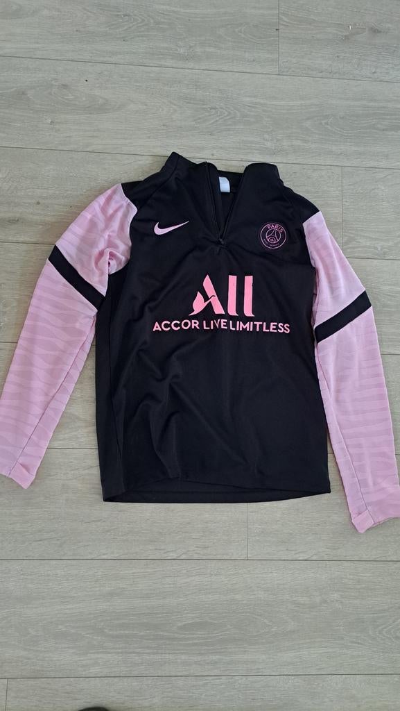 Nike Trainingsshirt Paris Saint-Germain maat S, Zwart, Nike, Ophalen of Verzenden, Zo goed als nieuw
