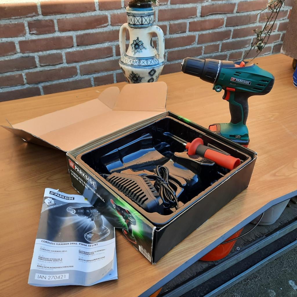 boorhamer Parkside, 600 watt of meer, Boor- en/of Breekhamer, Nieuw, Ophalen of Verzenden