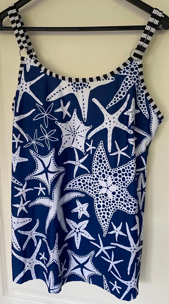Mooie Tankini met lange top L, Zwart, Maat 42/44 (L), Ophalen of Verzenden, Zo goed als nieuw