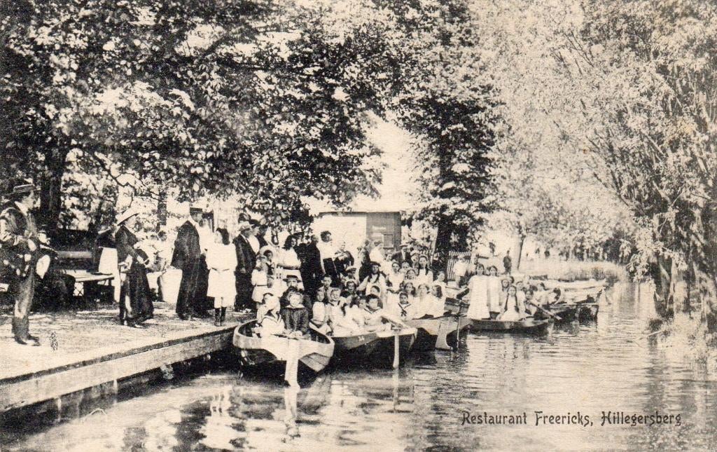 Hillegersberg - Rotterdam - Restaurant Freeriicks 1918, Ophalen of Verzenden, Voor 1920, Gelopen, Zuid-Holland