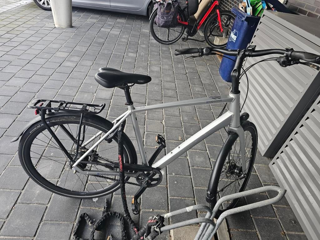 Stijlvolle Kalkhoff fiets met schijfremmen, belt., Versnellingen, Ophalen of Verzenden, Zo goed als nieuw, Schijfrem