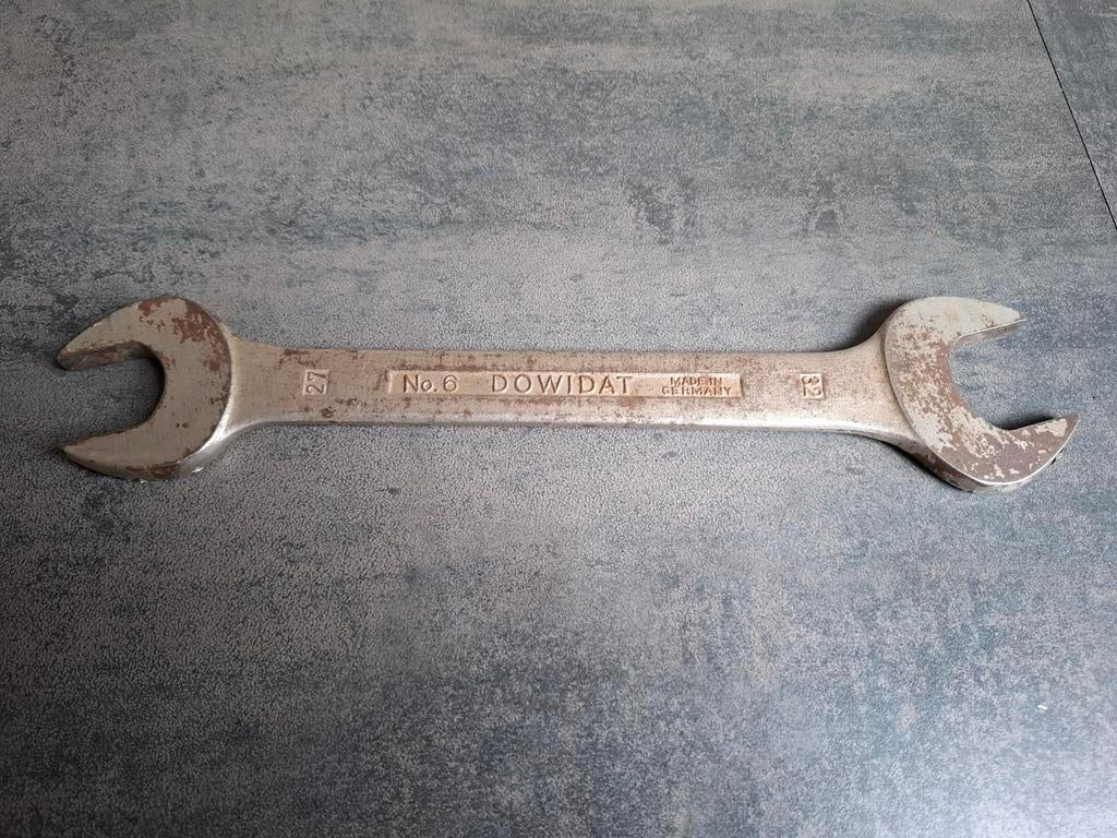 "Dowidat" dubbele steeksleutel. 27-32mm., Auto diversen, Autogereedschap, Ophalen of Verzenden, Gebruikt