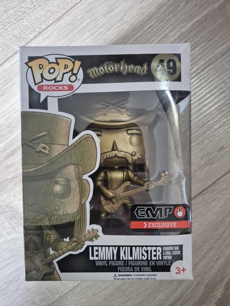 Funko Lemmy Kilmister Gold, Ophalen of Verzenden, Zo goed als nieuw