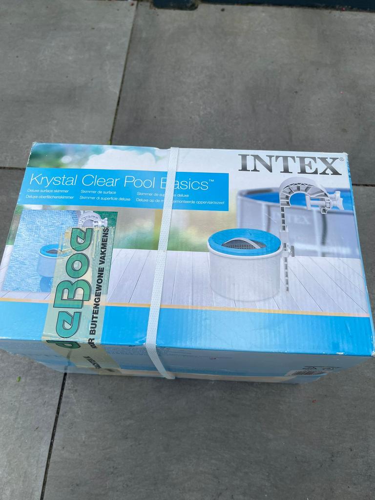Intex Krystal Clear Pool Skimmer – Nieuw in doos, Ophalen, Zo goed als nieuw, Rond, Minder dan 80 cm