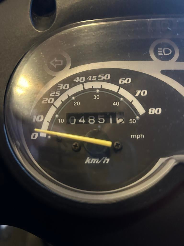 Sym Orbit II scooter - Zeer nette staat, lage kilometerstand, Fietsen en Brommers, Scooters | SYM, Maximaal 45 km/u, Ophalen of Verzenden