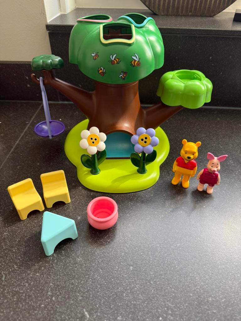 PLAYMOBIL WINNIE THE POOH BOOMHUT, Ophalen of Verzenden, Zo goed als nieuw, Los playmobil