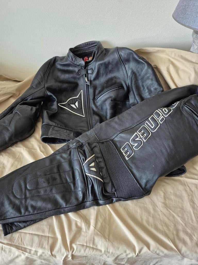 Tweedelig leren motor pak van dainese., Dainese, Ophalen of Verzenden, Tweedehands, Heren