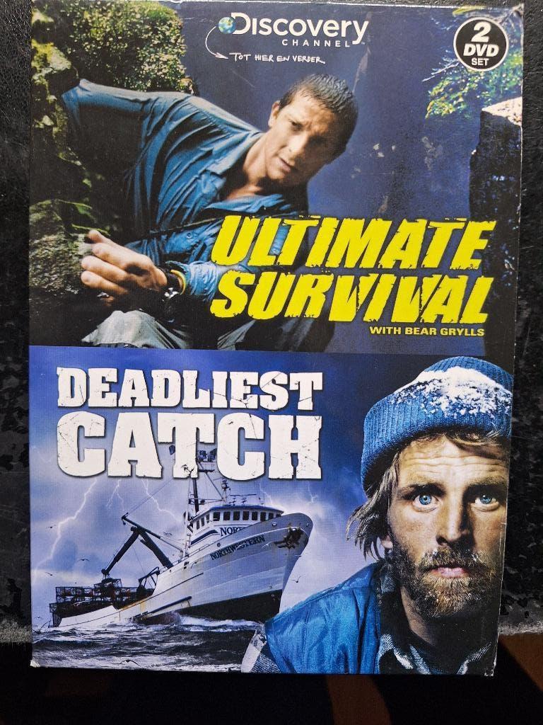 ultimate survival  en deadliest catch, Cd's en Dvd's, Gebruikt, Boxset, Ophalen of Verzenden, Vanaf 9 jaar