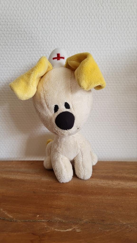 Knuffel Pip van Woezel en Pip, Gebruikt, Overige merken, Geel, Hond
