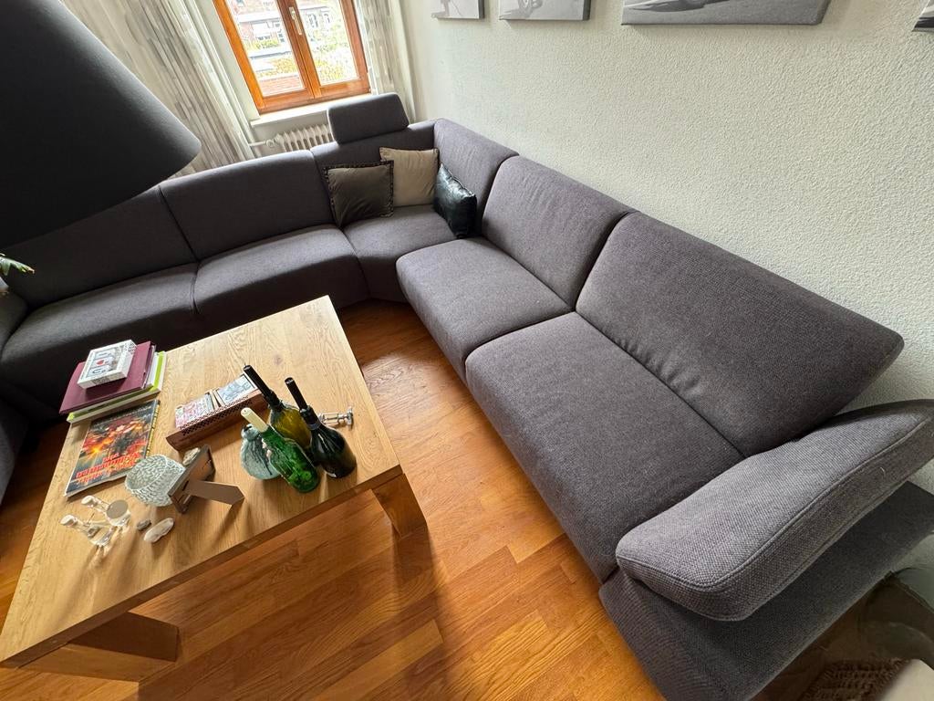 Knibbeler hoekbankstel 3x3 meter, Ophalen, Gebruikt, Hoekbank, 300 cm of meer