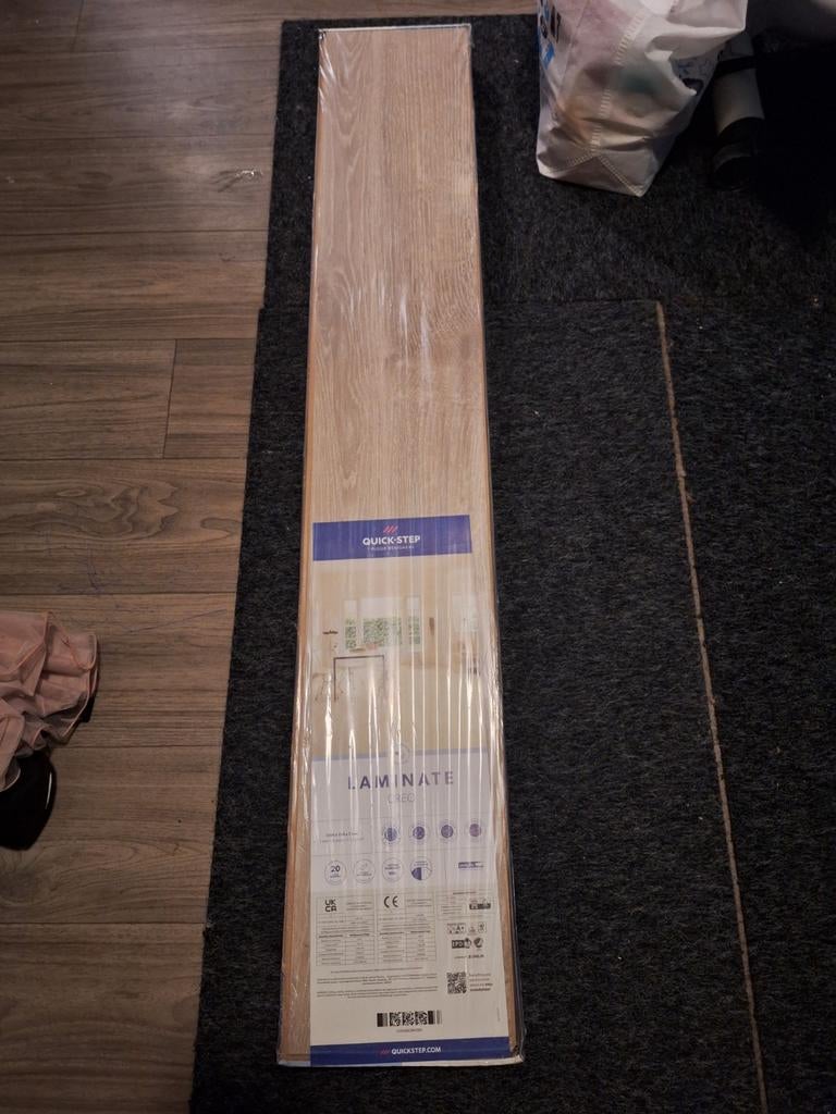 Quickstep 2 pakken nieuw, Ophalen, 50 tot 150 cm, Nieuw, 10 m² of meer