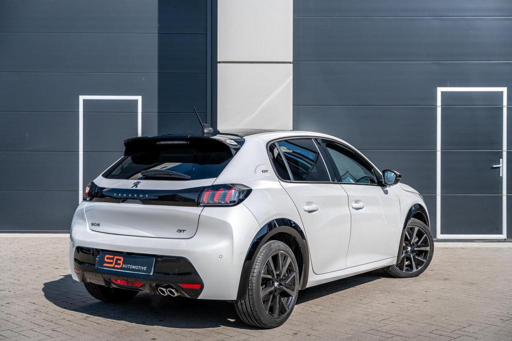 Peugeot 208 1.2 PureTech GT Pack Carplay|360 Cam|Navi|Vol!, 1199 cc, 1133 kg, Wit, Bedrijf