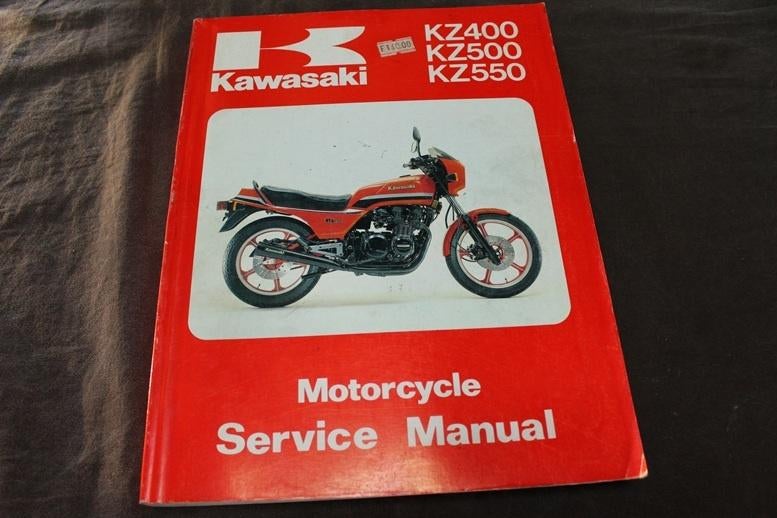 Kawasaki KZ / Z 400 500 550 1979 - 1983 service manual GPz, Ophalen of Verzenden, Kawasaki