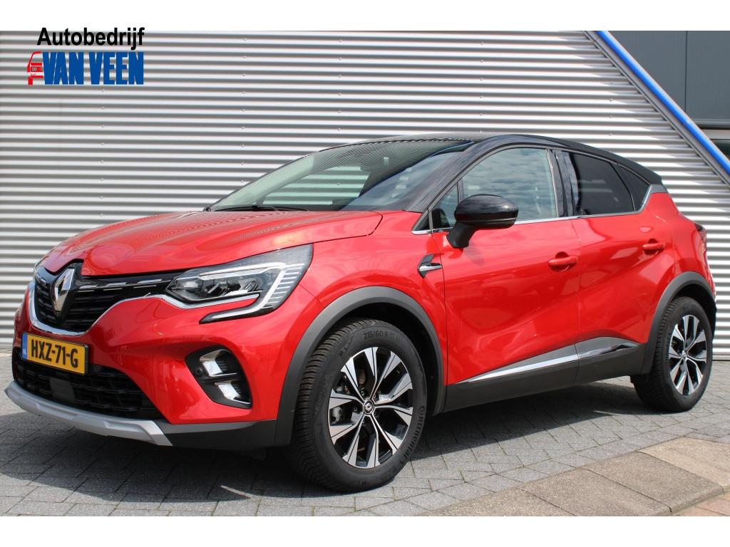 Renault Captur 1.0 TCe Intens | PDC | Camera | Navigatie | F, Voorwielaandrijving, Stof, Gebruikt, 3 cilinders