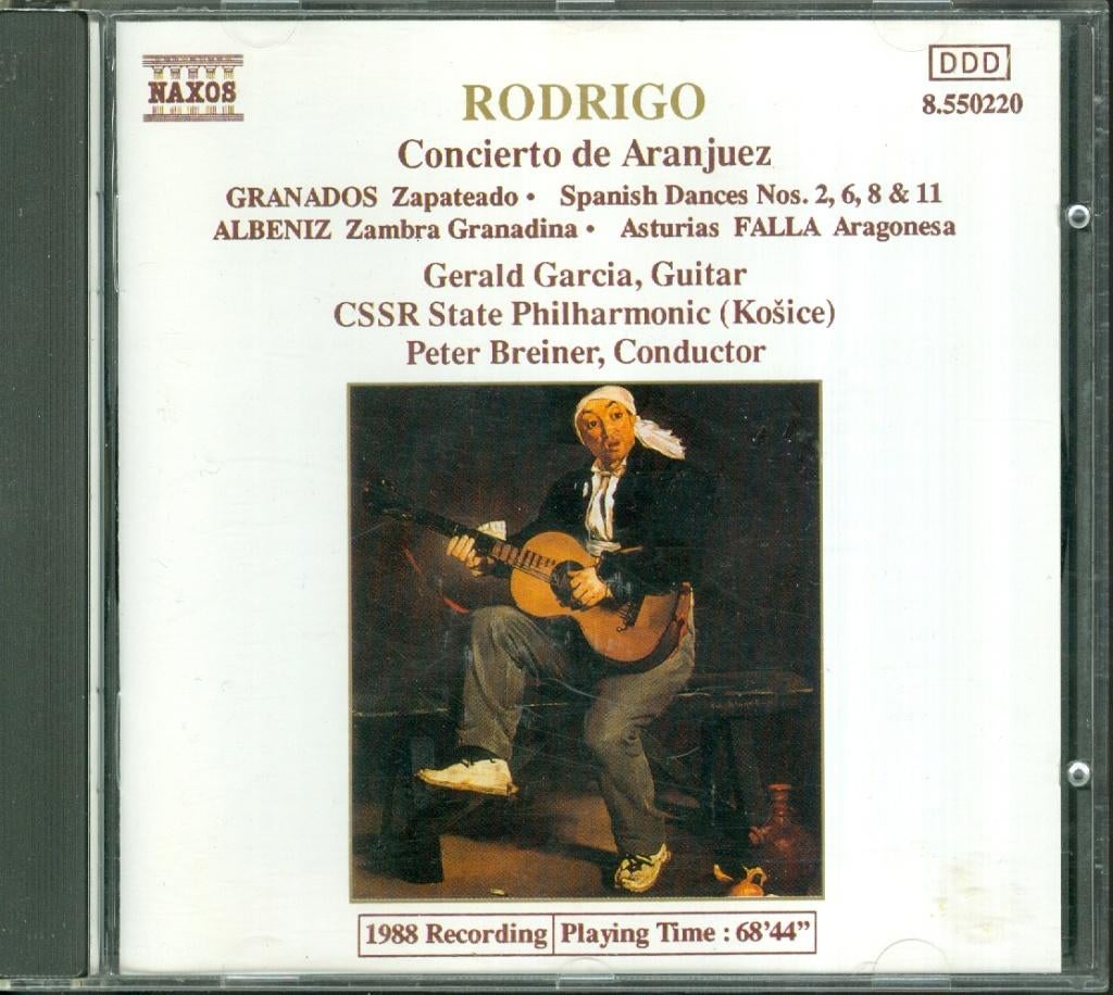 Cd : Rodrigo - Concierto de Aranjuez - Garcia {2621}, Ophalen of Verzenden, Gebruikt, Overige typen