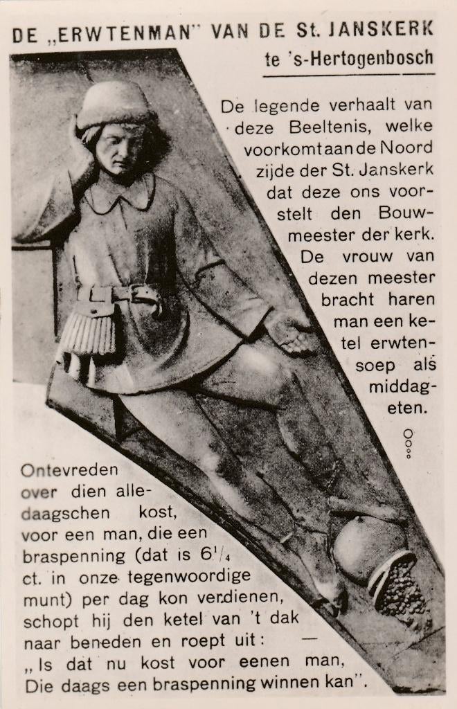 den bosch- de erwtenman, Verzamelen, Ophalen of Verzenden, 1940 tot 1960, Noord-Brabant