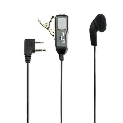 Midland MA 28-L - Earphone mike with L-type plug, 2 Pin, Ophalen of Verzenden, Nieuw, Portofoon of Walkie-talkie