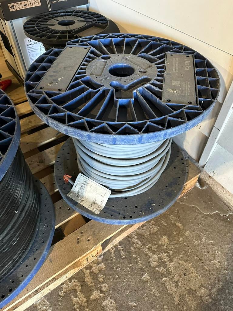 Draka 4x1,5 hulto cca 100-meter, Ophalen of Verzenden, Zo goed als nieuw, Kabel of Snoer