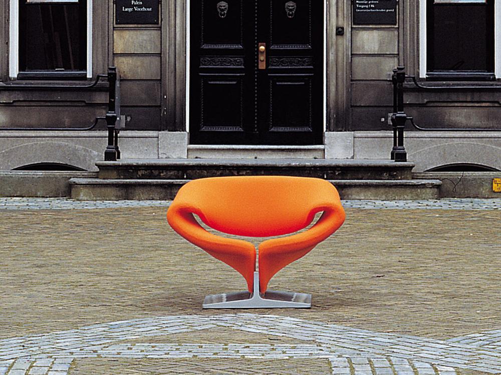 Artifort Ribbon Pierre Paulin, 75 tot 100 cm, Ophalen of Verzenden, Zo goed als nieuw, Stof