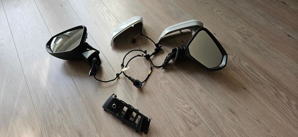 Set buitenspiegels Audi Q3 F3, Auto-onderdelen, Spiegels, Ophalen of Verzenden, Gebruikt, Audi