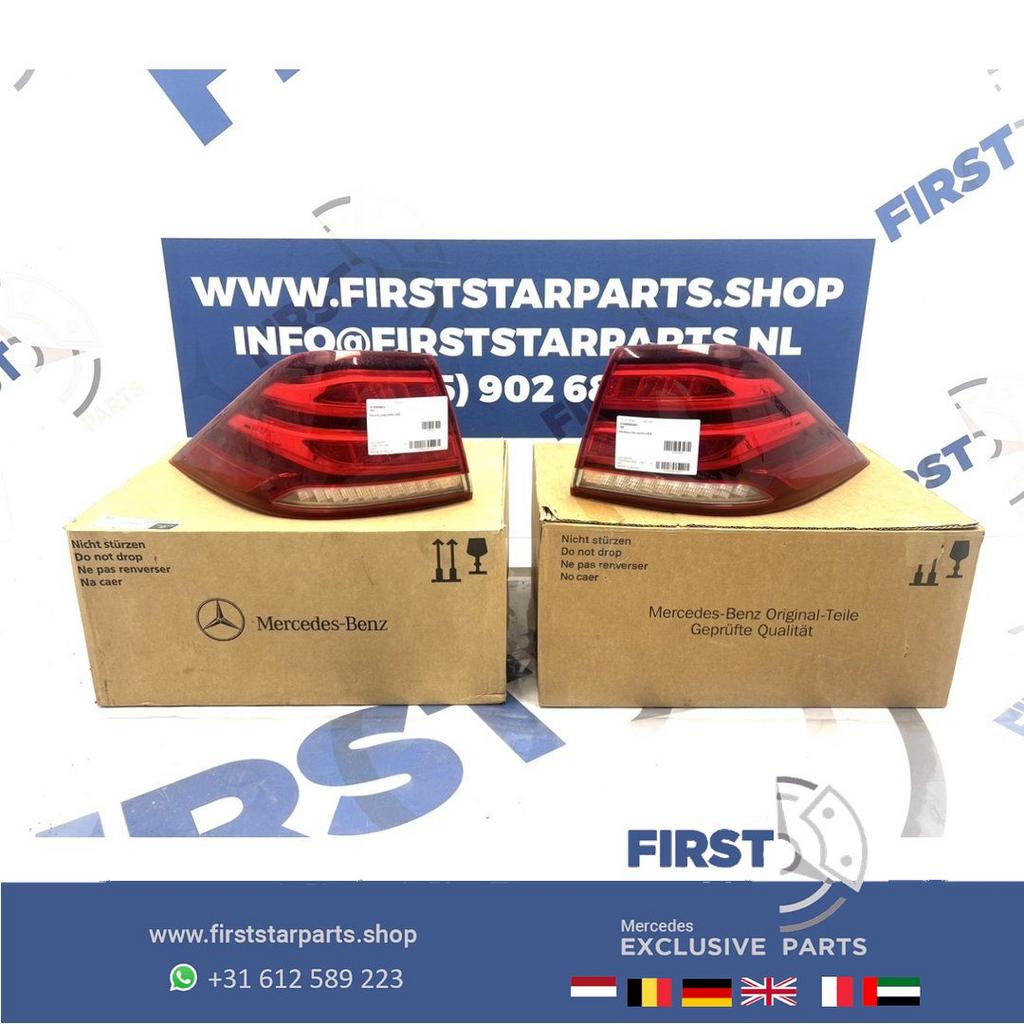 W166 GLE ACHTERLICHT SET A1669065501 + A1669065601 GLE KLASS, Gebruikt, -, Ophalen of Verzenden, -