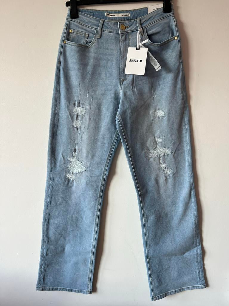 Raizzed Straight Leg Jeans W29/L32, Kleding | Dames, Ophalen of Verzenden, Nieuw, Blauw, W28 - W29 (confectie 36)