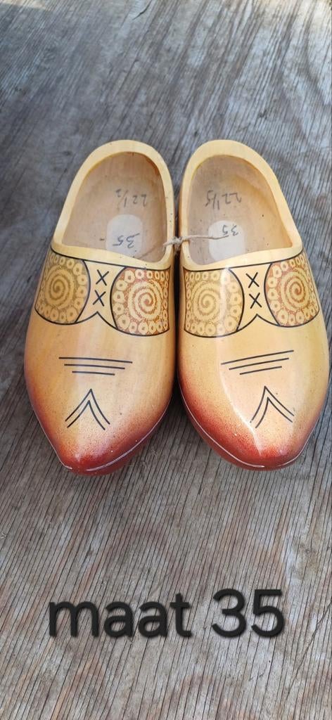 Houten klompen maat 35 nieuw, Jongen of Meisje, Overige typen, Nieuw, Ophalen of Verzenden