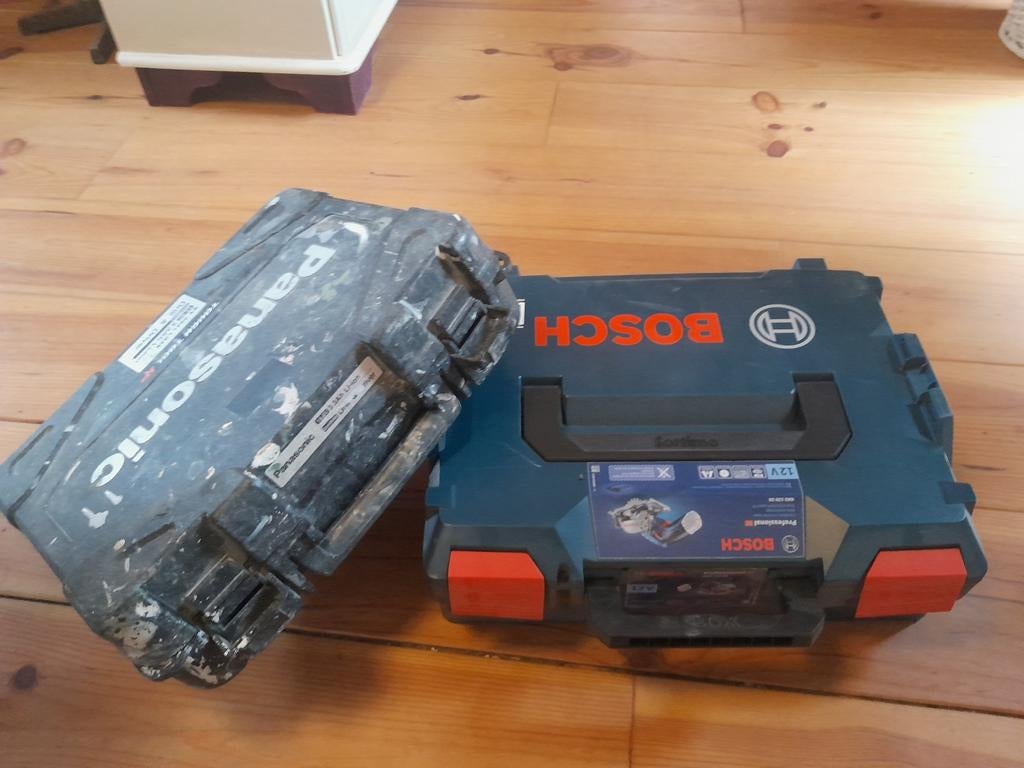 Lege L boxx bosch koffer en Panasonic en, Ophalen