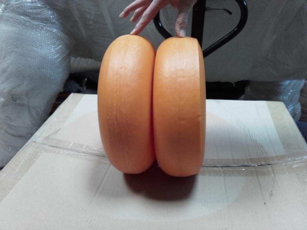 Kaasdummie kanterkaas - goudse kaas - 35 cm - dummiekaas, Ophalen, HorecaBeelden, Overige typen, Nieuw