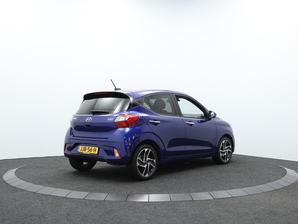 Hyundai i10 1.0 Premium | Navigatie | Keyless | Camera | Cli, 12 maanden, Stof, Gebruikt, Zwart