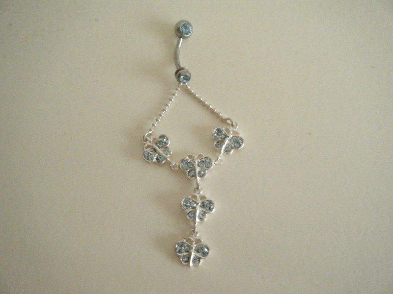 p276 navelpiercing, Sieraden, Tassen en Uiterlijk, Piercings, Ophalen, Navelpiercing, Staal, Nieuw