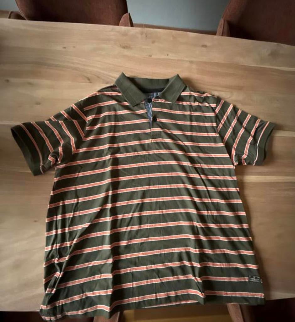 Twinlife Gestreept Polo Shirt - Comfortabel en Stijlvol, Kleding | Heren, Polo's, Ophalen of Verzenden, Gedragen, Overige maten