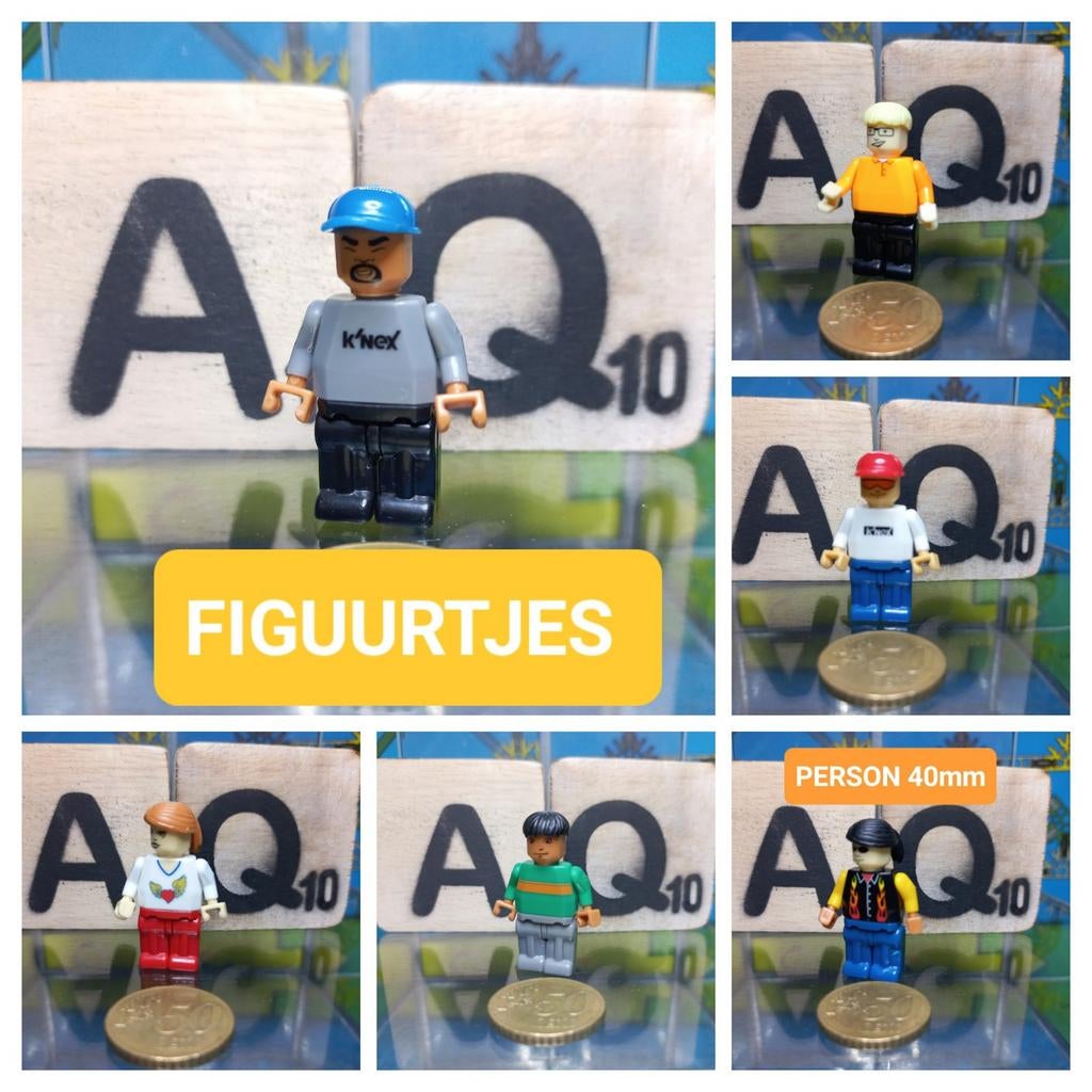 K'nex onderdelen en figuurtjes - Classic & Micro
