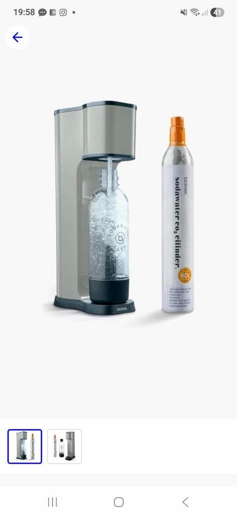 Sodastream, Ophalen of Verzenden