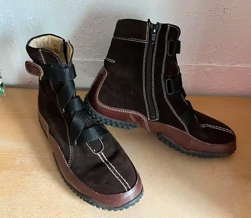 Wolky enkel laarzen bruin maat 40[v]