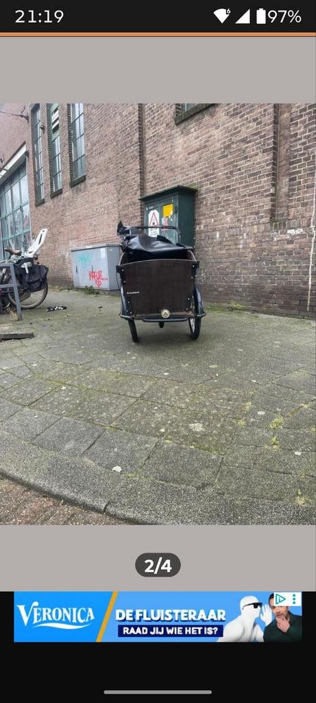 Gezocht: bakfieBeschadigde elektrische fiets voor onderdelen, Ophalen of Verzenden