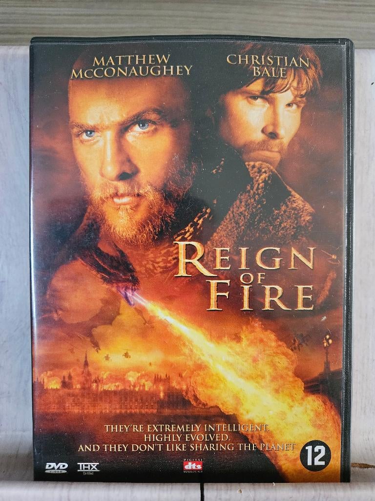 Reign of Fire (2002) Matthew McConaughey – Dvd, Vanaf 12 jaar, Ophalen of Verzenden, Zo goed als nieuw, Science Fiction