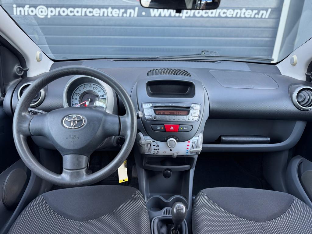 Toyota Aygo 1.0-12V Comfort AIRCO|EL.RAMEN|NAP|APK, Stof, Gebruikt, 4 stoelen, 68 pk