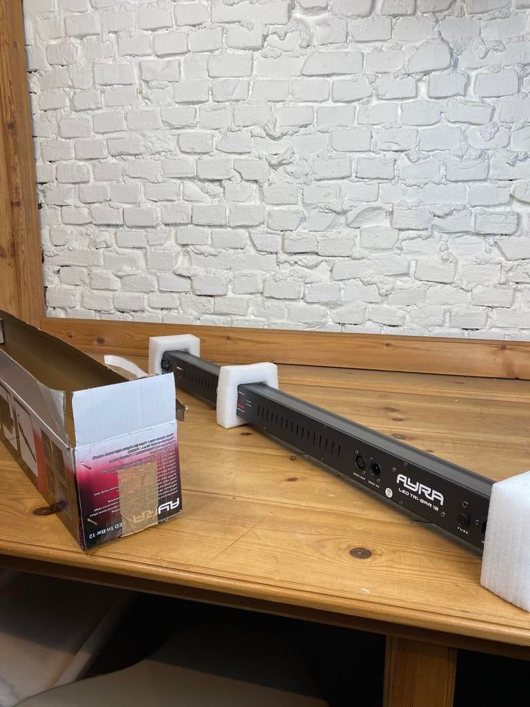Ayra LED Tri Bar 12 – RGB LED lichtbalk – DMX DJ verlichting, .., .., Ayra, Ophalen of Verzenden