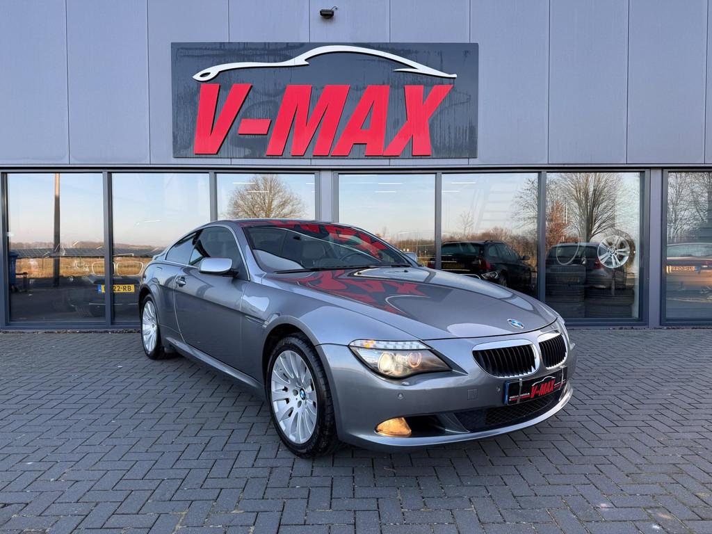 BMW 630i LCI Coupe Facelift 272PK Flippers Memory Navi Prof, Achterwielaandrijving, Gebruikt, 4 stoelen, Leder en Stof