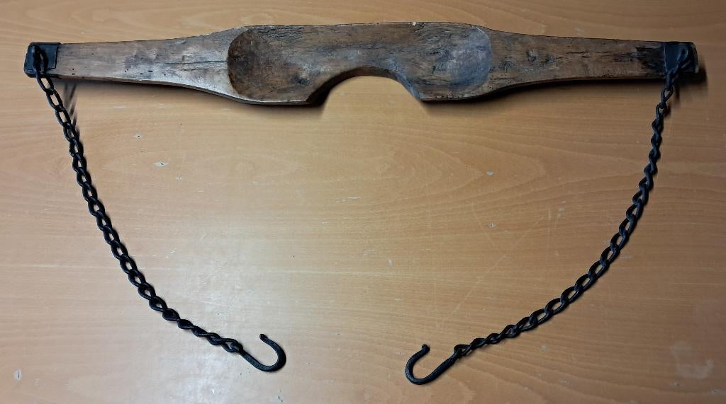 Authentiek antiek draagjuk 95 cm., Ophalen of Verzenden