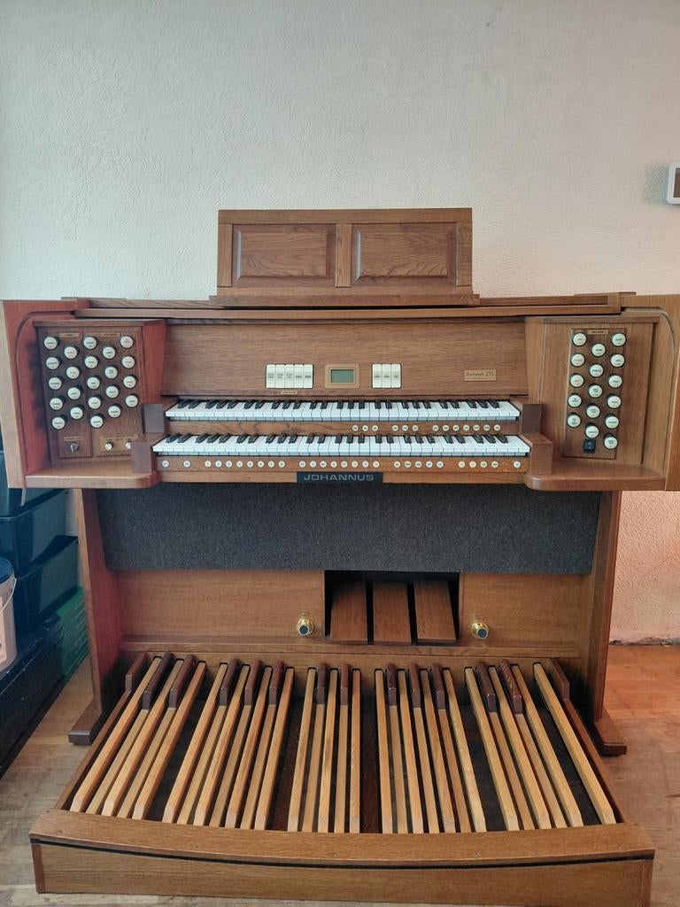 Johannus Rembrandt 275 Platinum Edition met opbergkruk, Ophalen of Verzenden, Gebruikt, 2 klavieren, Orgel