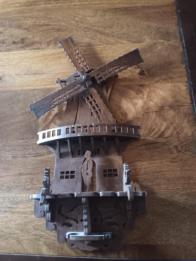 molen pijpenrek hout om op te hangen, Ophalen