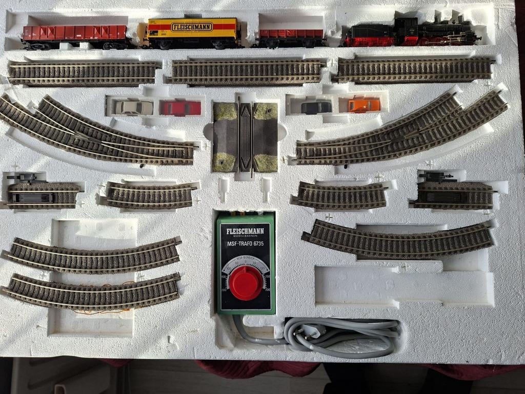 Fleischmann HO 6392 set, Ophalen of Verzenden, Zo goed als nieuw, Gelijkstroom, Fleischmann