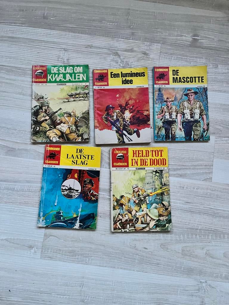 Commando Classics stripboeken, Boeken, Stripboeken, Meerdere stripboeken, Ophalen of Verzenden, Gelezen