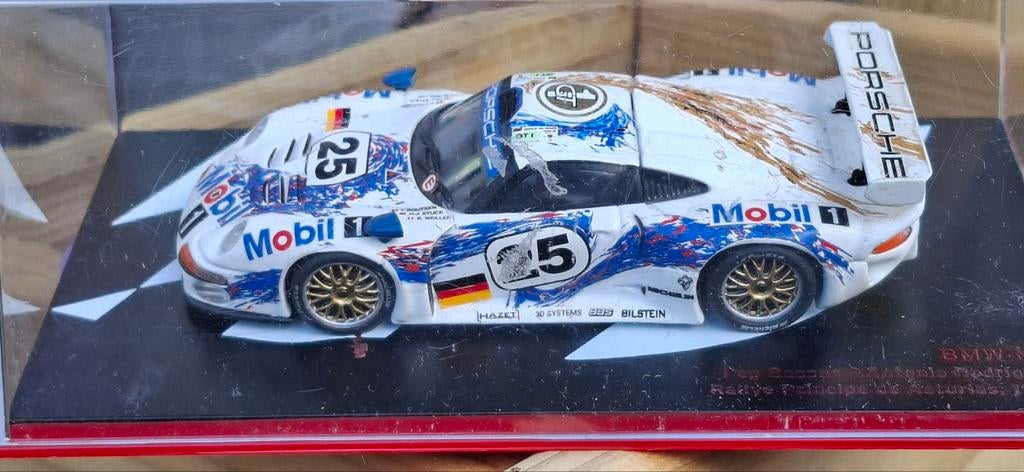 Porsche Race Wagen model, Hobby en Vrije tijd, Modelauto's | 1:43, Auto, Overige merken, Ophalen of Verzenden
