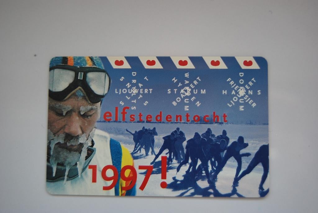 telefoonkaarten van de laatste Friese Elfstedentocht KPN, Verzamelen, Overige Verzamelen, Ophalen, Nieuw